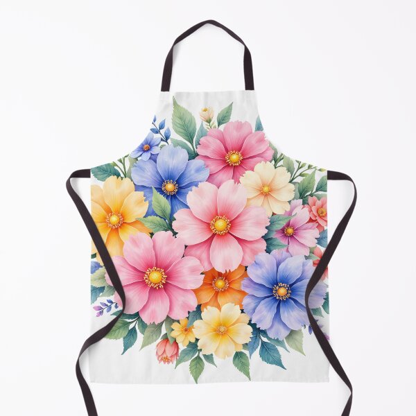 Item preview, Watercolor Floral Mosaic - Tender Tints designed and sold by Petalandfur.