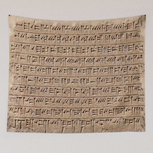 Item preview, Ancient Cuneiform tablet script designed and sold by JacquiTaylorArt.