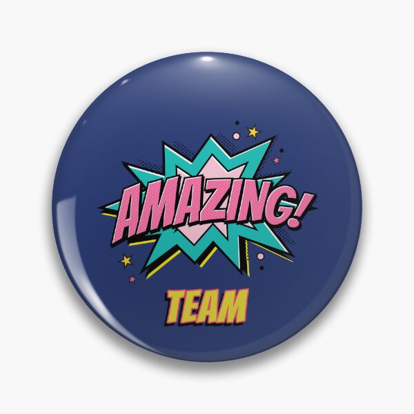 Item preview, AMAZING TEAM Comic Book Design designed and sold by JusTiceT-shirts.