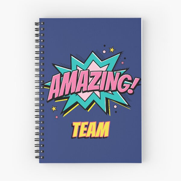 Item preview, AMAZING TEAM Comic Book Design designed and sold by JusTiceT-shirts.