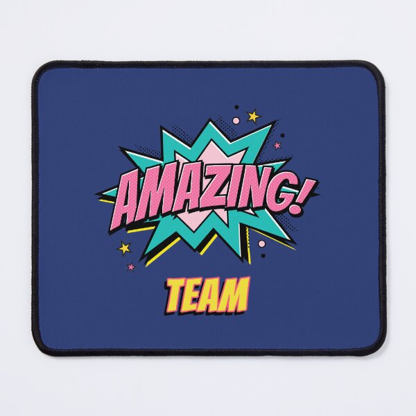Item preview, AMAZING TEAM Comic Book Design designed and sold by JusTiceT-shirts.