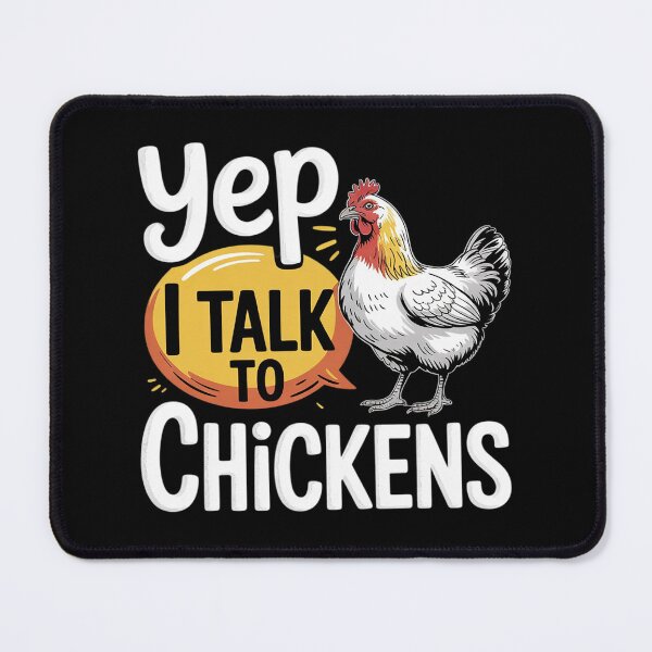 Item preview, Yep I Talk To Chickens - Funny Chicken Lover Farming designed and sold by InspiredFoul.