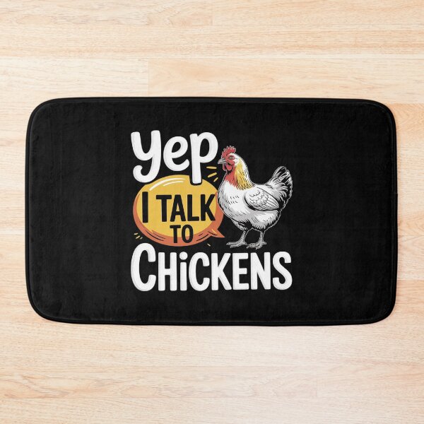 Item preview, Yep I Talk To Chickens - Funny Chicken Lover Farming  designed and sold by InspiredFoul.