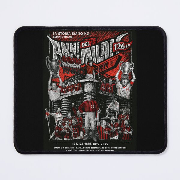 Item preview, AC Milan 126th Anniversary T-Shirt designed and sold by RB1899.