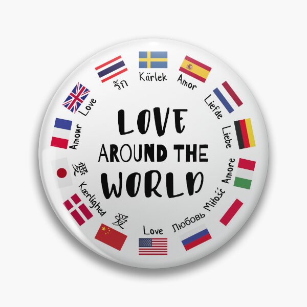 Item preview, Love Around the World Languages  designed and sold by HandicraftArt.