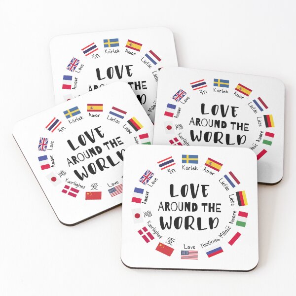 Item preview, Love Around the World Languages  designed and sold by HandicraftArt.
