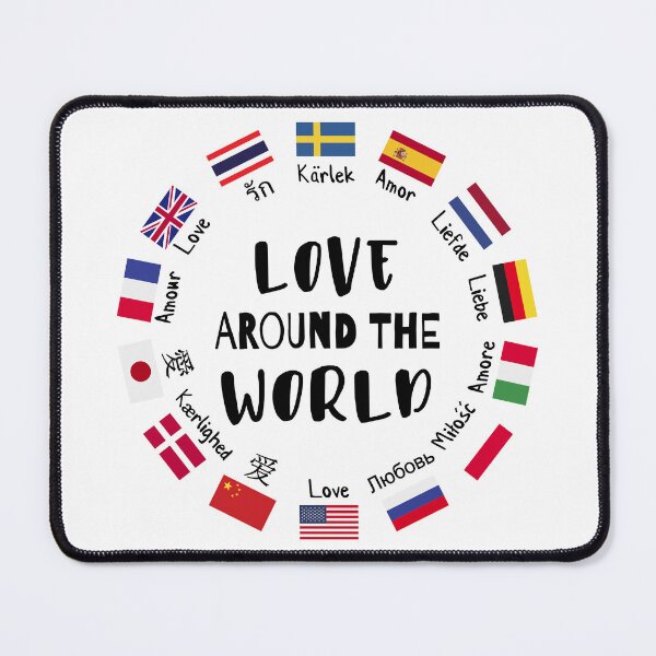 Item preview, Love Around the World Languages designed and sold by HandicraftArt.