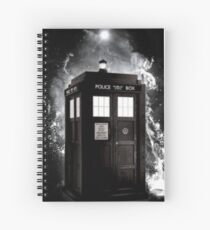 TARDIS Spiral Notebook