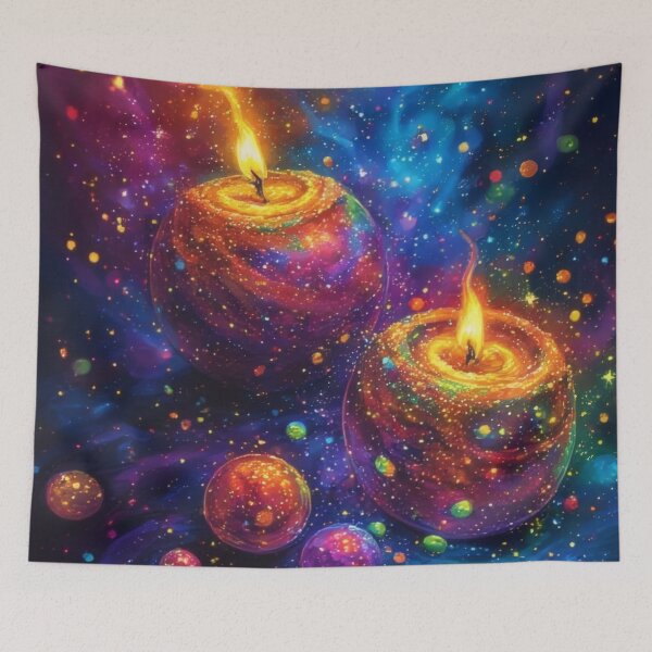 Item preview, Cosmic candles illuminate the universe designed and sold by Mianku | Für das Leben.