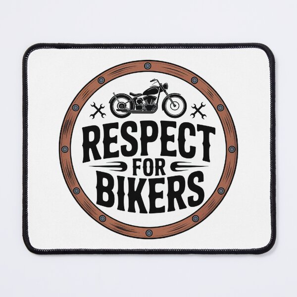 Item preview, Respect For bikers designed and sold by graphic-genie.