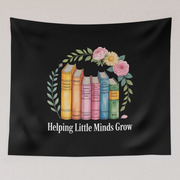 Item preview, Teacher Helping Little Minds Grow Back To School First Day 1  designed and sold by InspiredFoul.
