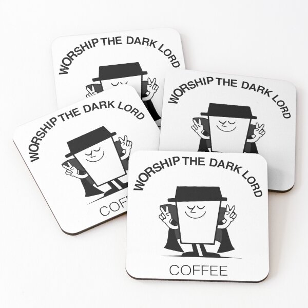 Artikelvorschau, Worship the Dark Lord Coffee entworfen und verkauft von Sara-La.