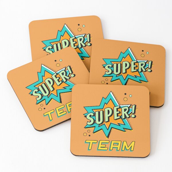Artikelvorschau, SUPER TEAM Comic-Design entworfen und verkauft von JusTiceT-shirts.