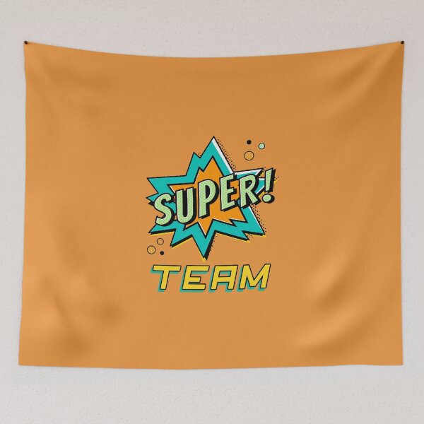 Artikelvorschau, SUPER TEAM Comic-Design entworfen und verkauft von JusTiceT-shirts.