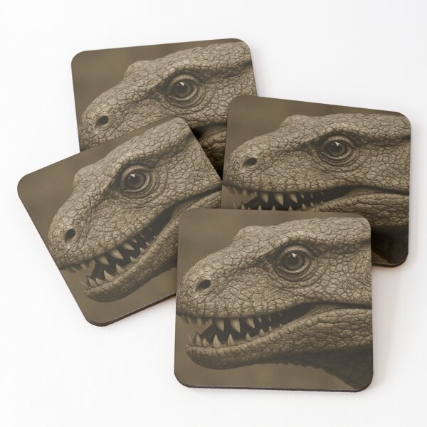Item preview, Primeval Visage: The Scaled Predator of Deep Time designed and sold by PrehistoryPulse.