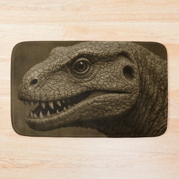 Item preview, Primeval Visage: The Scaled Predator of Deep Time designed and sold by PrehistoryPulse.