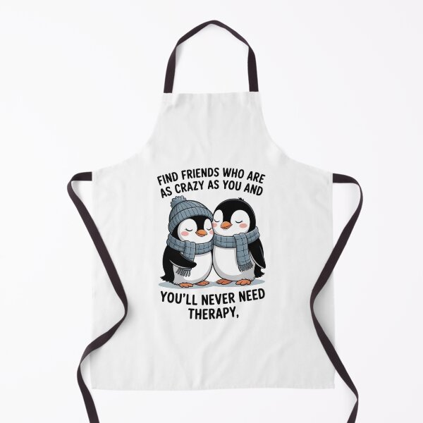 Item preview, Penguin Find Friends Who Are As Crazy As You You'Ll Never designed and sold by HeinzanoWeno.