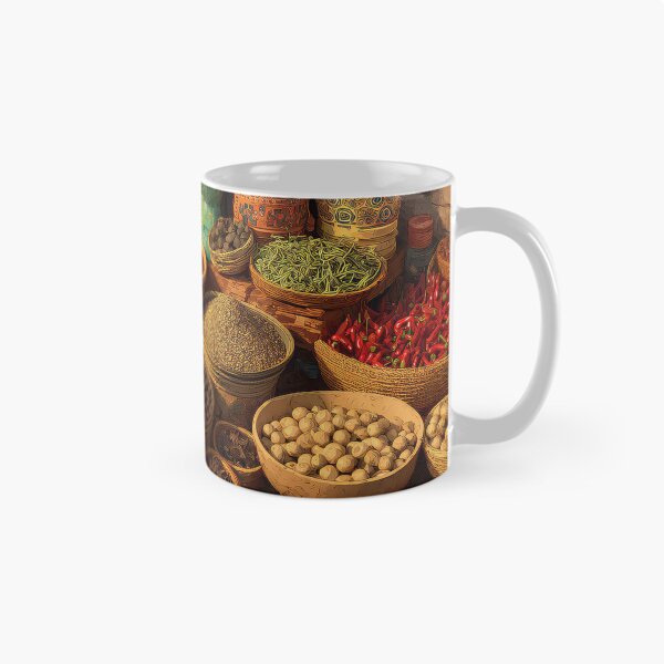 Item preview, colorful spice market stall designed and sold by thewandswant.