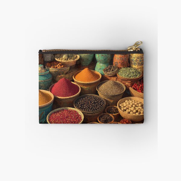 Item preview, colorful spice market stall designed and sold by thewandswant.