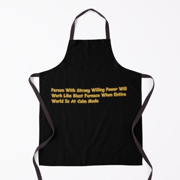 Item preview, Strong Willpower Blast Furnace – Hardcore Motivation Quote designed and sold by CapriCreatives.