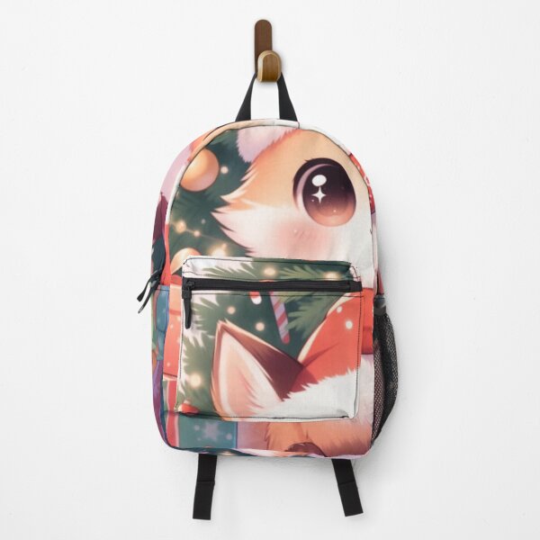 Item preview, Adorable Holiday Kawaii Fox Illustration designed and sold by ChinzorigBAY.