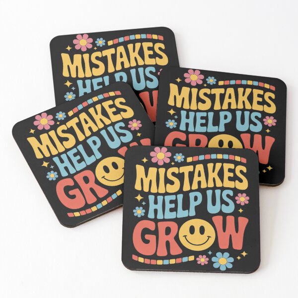 Item preview, Teacher Mistakes Help Us Grow Inspirational Back To School  designed and sold by InspiredFoul.