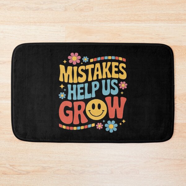 Item preview, Teacher Mistakes Help Us Grow Inspirational Back To School  designed and sold by InspiredFoul.