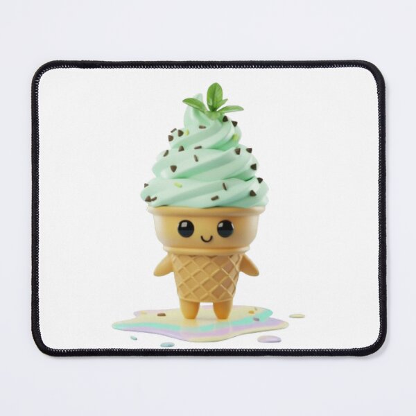 Item preview, Mint Chocolate Softy Cone designed and sold by HNstory.