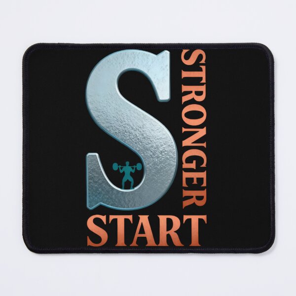 Item preview, Stronger Start – New Year Fitness Motivation Streetwear Tee designed and sold by Maximilianos.