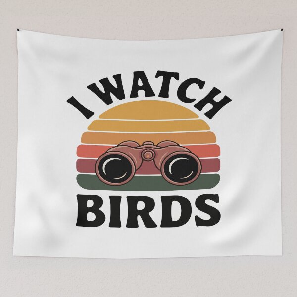 Item preview,  I Watch Birds - Birdwatching designed and sold by 101univers.