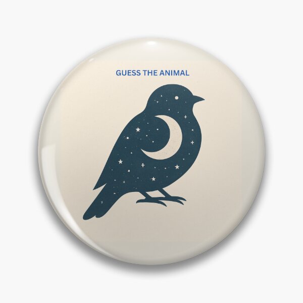 Item preview, Nightjar Art – Guess the Animal Wildlife Illustration designed and sold by GeoWild Designs.
