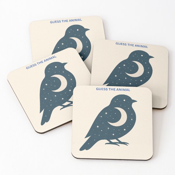 Item preview, Nightjar Art – Guess the Animal Wildlife Illustration designed and sold by GeoWild Designs.