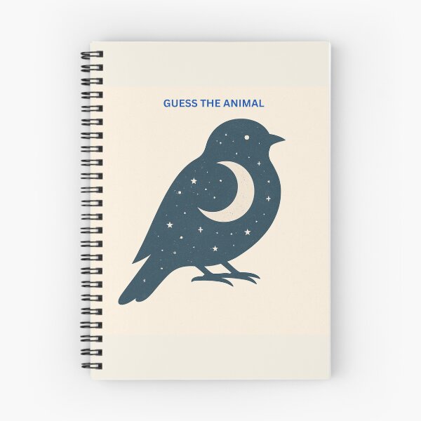 Item preview, Nightjar Art – Guess the Animal Wildlife Illustration designed and sold by GeoWild Designs.