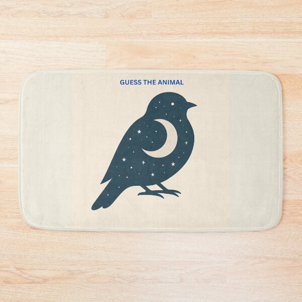 Item preview, Nightjar Art – Guess the Animal Wildlife Illustration designed and sold by GeoWild Designs.