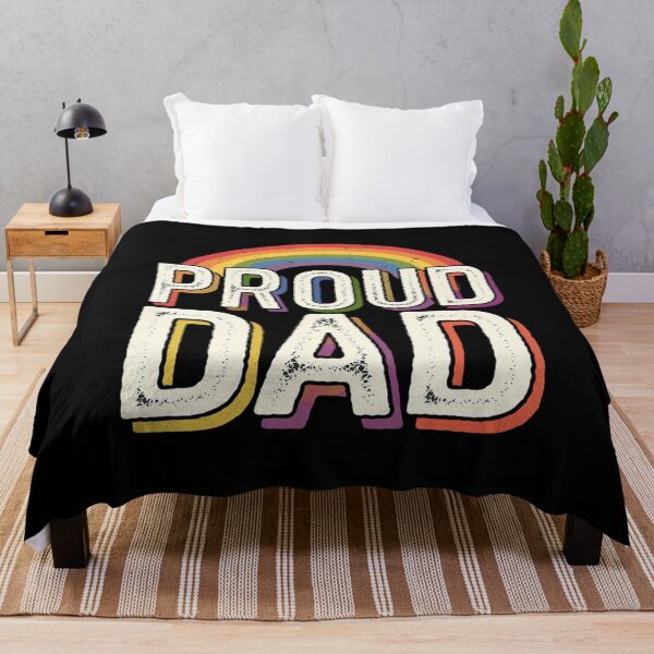 Item preview, LGBTQ Proud Dad Gay Pride LGBT Ally Rainbow Father's Day designed and sold by AquaKiev.