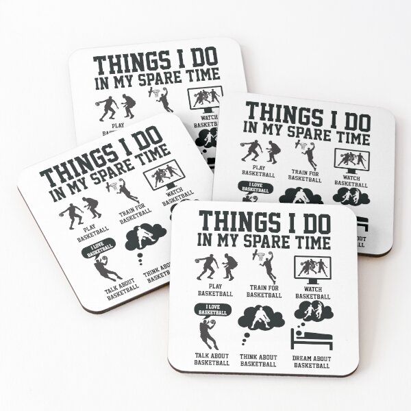 Item preview, Things I Do In My Spare Time Basketball Lovers designed and sold by LounisArt.