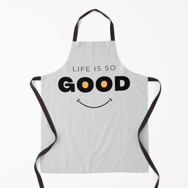 Item preview, Life Is So Good – Minimal Smile Typography Design designed and sold by ConfuseLab Shop.