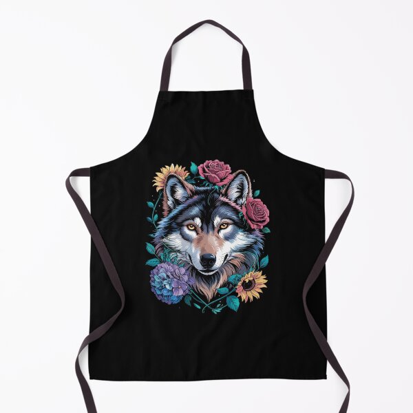 Item preview, The Norse Floral Wolf Monstrous Wolf Norse designed and sold by KotexTemu.
