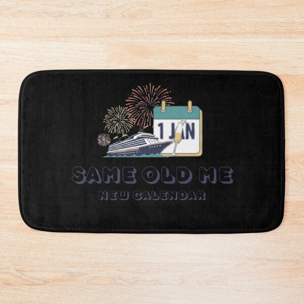 Item preview, New Year Same Old Me New Calendar designed and sold by RNTStudio.