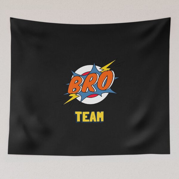 Artikelvorschau, BRO TEAM Comic-Design entworfen und verkauft von JusTiceT-shirts.