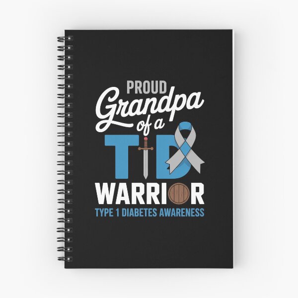 Item preview, Proud Grandpa Of A T1D Warrior Diabetes Awareness designed and sold by HeinzanoWeno.