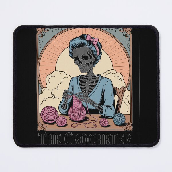 Item preview, Skeleton The Crocheter Mom designed and sold by SiegridOffical.