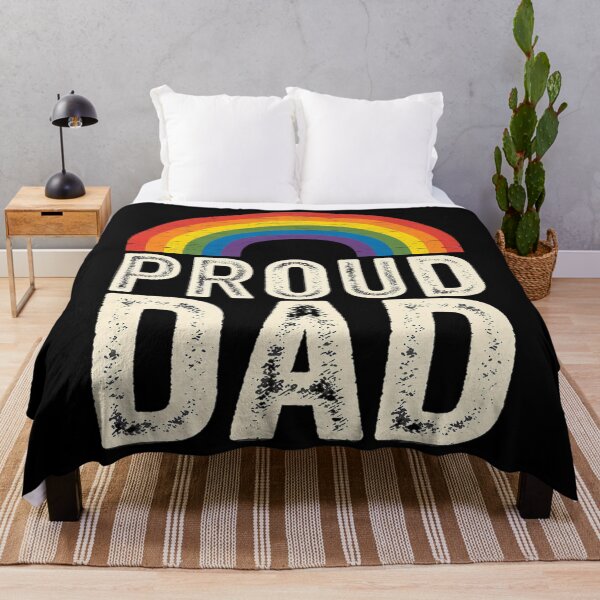 Item preview, LGBTQ Proud Dad Gay Pride LGBT Ally Rainbow Father's Day designed and sold by AquaKiev.