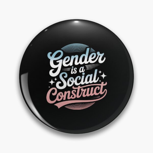 Item preview, Gender Is A Social Construct Transgender Non-Binary Queer designed and sold by FadeOfThrone.