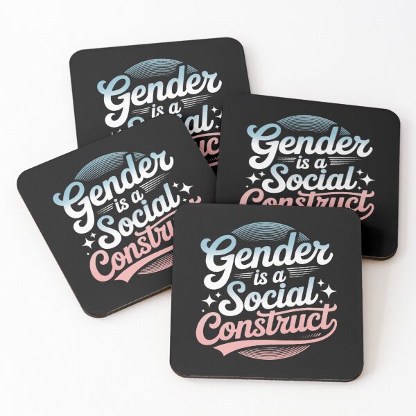 Item preview, Gender Is A Social Construct Transgender Non-Binary Queer designed and sold by FadeOfThrone.