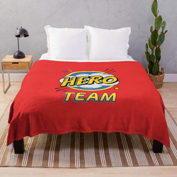 Artikelvorschau, HERO TEAM Comic-Design entworfen und verkauft von JusTiceT-shirts.