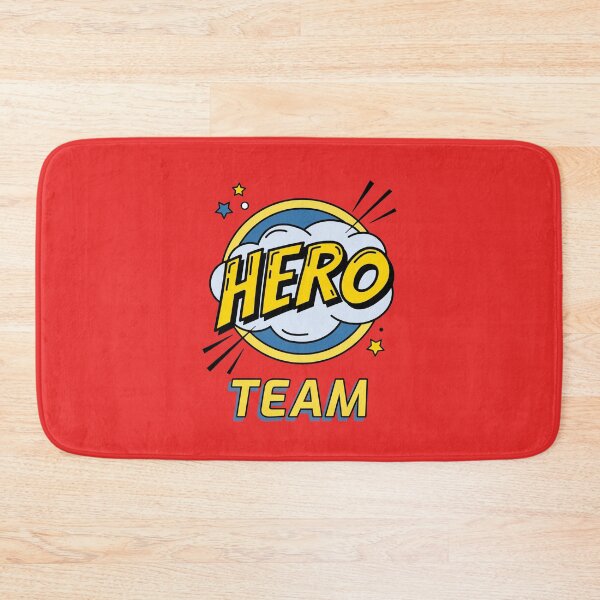 Item preview, HERO TEAM Comic Book Design designed and sold by JusTiceT-shirts.