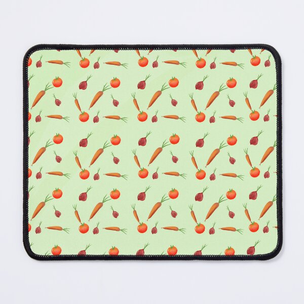 Item preview, Veggies pattern green background designed and sold by Whimsical-fairy.