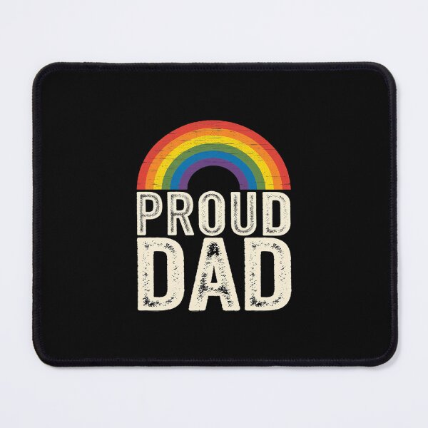 Item preview, LGBTQ Proud Dad Gay Pride LGBT Ally Rainbow Father's Day designed and sold by SyntaxClaw.