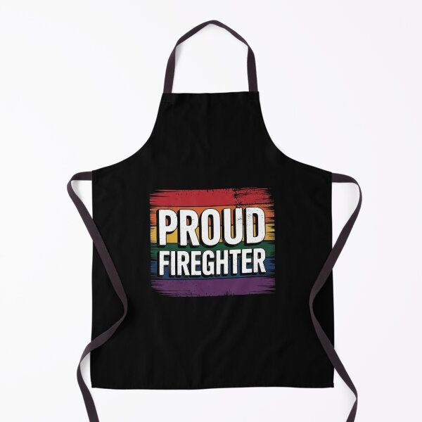 Item preview, LGBTQ Proud Firefighter Gay Pride Rainbow designed and sold by AquaKiev.